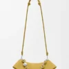Bolso Ola mediano en piel de becerro lisa