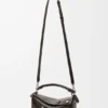Bolso pequeño Panta Puzzle de piel de becerro brillante