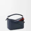 Bolso pequeño «Puzzle» en capas de piel de becerro clásica