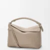 Bolso Puzzle Edge mediano en piel de becerro de grano suave
