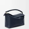 Bolso Puzzle Edge mediano en piel de becerro de grano suave