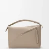 Bolso Puzzle Edge mediano en piel de becerro de grano suave