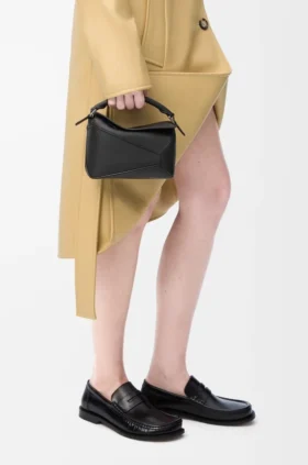 Bolso «Puzzle Edge» mini en piel de becerro clásica