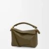 Bolso Puzzle Edge pequeño en piel de becerro clásica