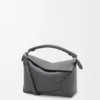 Bolso Puzzle Edge pequeño en piel de becerro clásica