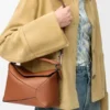 Bolso Puzzle Edge pequeño en piel de becerro clásica