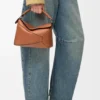 Bolso Puzzle Edge pequeño en piel de becerro clásica