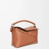 Bolso Puzzle Edge pequeño en piel de becerro clásica
