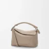 Bolso Puzzle Edge pequeño en piel de becerro de grano suave
