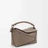 Bolso Puzzle Edge pequeño en piel de becerro de grano suave