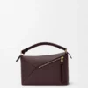 Bolso Puzzle Edge pequeño en piel de becerro de grano suave