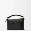 Bolso Puzzle Edge pequeño en piel de becerro de grano suave