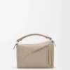 Bolso Puzzle Edge pequeño en piel de becerro de grano suave
