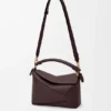 Bolso Puzzle Edge pequeño en piel de becerro de grano suave