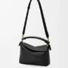 Bolso Puzzle Edge pequeño en piel de becerro de grano suave