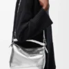 Bolso Puzzle Edge pequeño en piel de cordero laminada