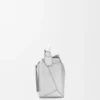 Bolso Puzzle Edge pequeño en piel de cordero laminada