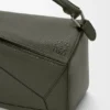Bolso Puzzle grande en piel de becerro granulada y flexible