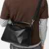 Bolso Puzzle grande en piel de becerro granulada y flexible