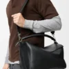 Bolso Puzzle grande en piel de becerro granulada y flexible