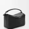 Bolso Puzzle grande en piel de becerro granulada y flexible