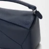 Bolso Puzzle grande en piel de becerro granulada y flexible
