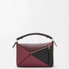 Bolso Puzzle pequeño en piel de becerro napa