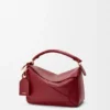 Bolso Puzzle pequeño Featherlight en piel de cordero napa