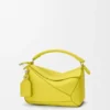 Bolso Puzzle pequeño Featherlight en piel de cordero napa