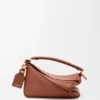 Bolso Puzzle pequeño Featherlight en piel de cordero napa