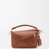 Bolso Puzzle pequeño Featherlight en piel de cordero napa