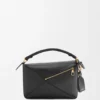 Bolso Puzzle pequeño Featherlight en piel de cordero napa