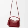 Bolso Puzzle pequeño Featherlight en piel de cordero napa