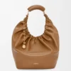 Bolso «Squeeze» mediano en piel de cordero napa suave