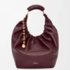 Bolso «Squeeze» mediano en piel de cordero napa suave