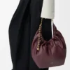 Bolso «Squeeze» mediano en piel de cordero napa suave