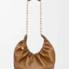 Bolso «Squeeze» mediano en piel de cordero napa suave