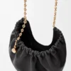 Bolso «Squeeze» mediano en piel de cordero napa suave