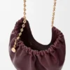 Bolso «Squeeze» mediano en piel de cordero napa suave