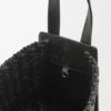 Bolso tipo hammock compacto de piel de becerro