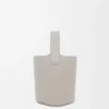 Bolso tipo Pebble Bucket «Mini Pebble» en piel de becerro lisa