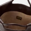 Bolso tote «Flamenco Purse» en piel de cordero napa suave