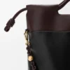 Bolso tote «Flamenco Purse» en piel de cordero napa suave