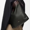 Bolso tote «Flamenco Purse» en piel de cordero napa suave