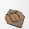 Bolso tote grande horizontal «Puzzle Fold» en piel de becerro de grano suave