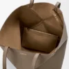 Bolso tote grande horizontal «Puzzle Fold» en piel de becerro de grano suave