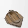 Bolso tote mediano horizontal con pliegue Puzzle Fold en piel de becerro de grano suave