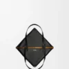 Bolso tote mediano «Puzzle Fold» en piel de becerro brillante
