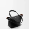 Bolso tote «Mini Puzzle Fold» en piel de becerro brillante