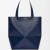 Bolso tote Puzzle Fold XL en piel de becerro brillante